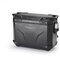 Givi Trekker Outback EVO -sivulaukku 37L VASEN 37 L MONOKEY MUSTA oranssi