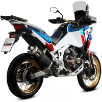 MIVV Dakar Honda Crf 1100 L Africa Twin 2020-24 H.079.lekb Homologoitu Slip On äänenvaimennin