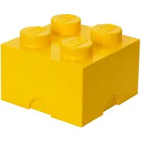 LEGO Storage Brick 4 säilytyslaatikko, keltainen