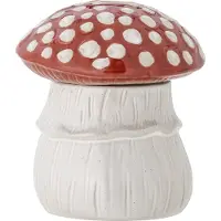 Bloomingville Sophine Jar W/Lid - Red - 14X15.5CM