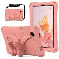 SKALO Xiaomi Redmi Pad SE 8.7 Butterfly EVA Kotelo - Pinkki