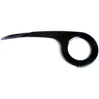 Hebie Adjustable Chain Protector Musta 38t