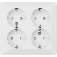Malmbergs Delta pistorasia 4-os pinta maadoitettu ral 9003
