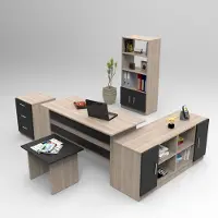 Kalune Design VO15 huonekalusarja, ruskea/musta