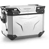 Givi Trekker Outback EVO -sivulaukku 48L OIKEA 48 L MONOKEY HOPEA oranssi
