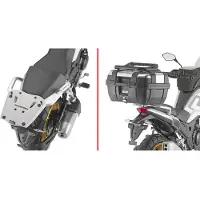 Givi Alu Perälaukkuteline Monokey KOVE 510X 24- hopea