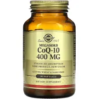 Solgar - Megasorb CoQ-10 400 mg (60 pehmeää kapselia)