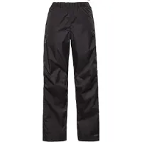 Vaude Women's Fluid Full-Zip Pants S/S, sadehousut, naiset, musta