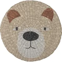 Bloomingville Malla pöytätabletti Ø 38 cm Karhu