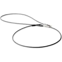 Lifeventure Sliding Cable Lock Black 2 m