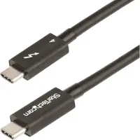 StarTech.com – 3ft Thunderbolt 4 Cable 40Gbps 100W (TBLT4MM1M)