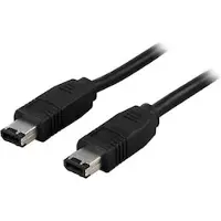 InLine firewire cable 6-PIN male - 6-PIN male 4.5 m black