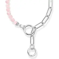 Thomas Sabo Glam & Soul Cosmic Amulet rose quartz silver kaulakoru KE2193-035-9-L47v