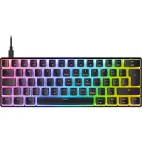 Deltaco GAMING – DK475 CH Mechanical Keyboard, Hot-Swap, Double-Shot PBT Pudding Keycaps, 60% layout (GAM-075V2-CH)