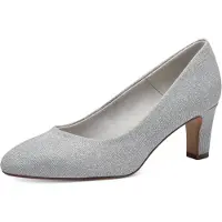 Tamaris Women Court Sho - Silver - 38