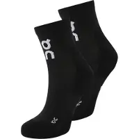 ON Core Run Sock Mid 2P - Black - 47-49