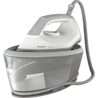 Philips 2000 Series PSG2000/80-höyrysilityskeskus, 2400 W, 6 bar, 1,4 l, harmaa/valkoinen