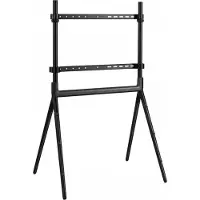 MaxMount Metalli TV-teline - 49”-70” - Musta
