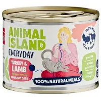 Animal Island Everyday kalkkunan ja lampaan kanssa, 200 g