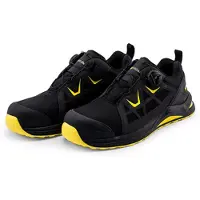 Projob 9515 Oryx Work Shoe, Low Cut S3S Black/Yellow 42