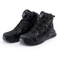 Projob 9518 Oryx Work Shoe, Mid Cut S7S Black/Grey 37