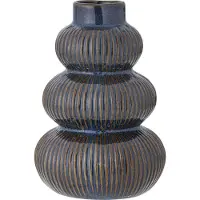 Bloomingville Myrtle Vase - Blue - Ø 14 cm