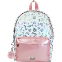 WOW Generation , Backpack W/Pompom 40 X 30 X 13 Cm - Multi/patterned - ONE SIZE