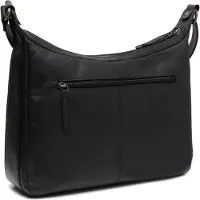 The Chesterfield Brand Bryson Crossbody-laukku Nahka 32 cm Musta