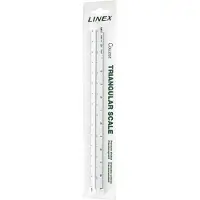 Linex 322 Triangular Scale Ruler