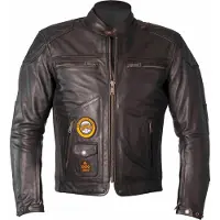 Helstons Tracker Natural Nahkatakki Musta Miehet, size 2XL