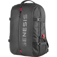 Genesis Pallad 410 Laptop Backpack 15,6” - Musta Reppu
