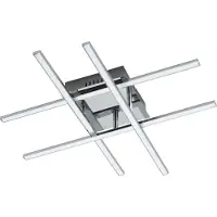 Eglo LED-kattovalaisin Eglo Lasana 1 500x500mm kromi 95568
