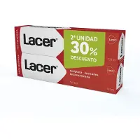 LACER Hammastahna - - Plakkia estävä ja kariesta ehkäisevä - 2x125ml - Aikuisille - Sekä miehille että naisille