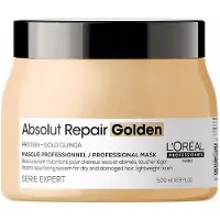 L'Oréal Serie Expert Absolut Repair Golden elvyttävä naamio kuiville ja vaurioituneille hiuksille 500 ml