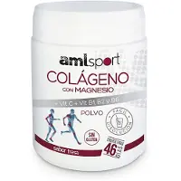 Amlsport Magnesium/vitamin C+b1+b2+b6 Kollagenpulver Erdbeere 350g