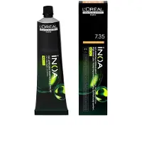 L'Oréal Inoa kestohiusväri ammoniakiton sävy 7.35 60 ml