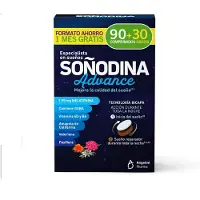 SoÑodina Melatonina Advanced Ravintolisä 120 Yksiköt