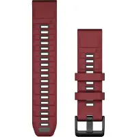 Garmin Quickfit 22 mm silikoniranneke marsalan punainen 010-13392-06