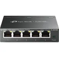 TP-LINK TL-SG105E, Hallittu, L2, Gigabit Ethernet (10/100/1000) (TL-SG105E(UN))