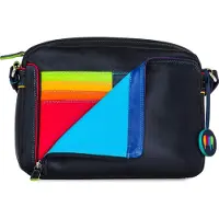 Mywalit Crossbody-laukku Nahka 23 cm Musta