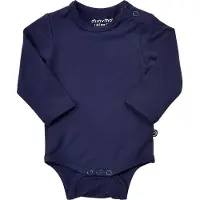 Minymo Kid's Body L/S Bamboo Perusalusvaatteet Lapset koko 86 väri sininen