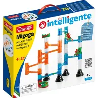 Quercetti Pallorata - Migoga Marble Run Transparent - 45 Osaa - - - OneSize - Palloradat
