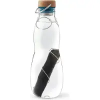 Black+blum -vesipullo EAU GOOD 650 ml, merensininen, lasi