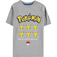 Difuzed POKEMON Lyhythihainen T-paita Pikachu, poikien, 110–116 cm