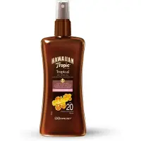 Hawaiian Tropic Glowing Protection Dry Oil Spray SPF20, 200ml