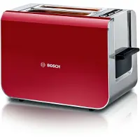 Bosch Leivänpaahdin - - TAT8611N - Punainen - 860 wattia - Kompakti