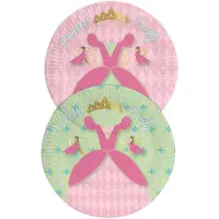 Haza Princess Party plates 8pcs.