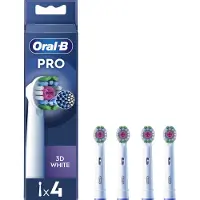 Oral-B PRO 3D White vaihtopäät hammasharjaan 4 kpl