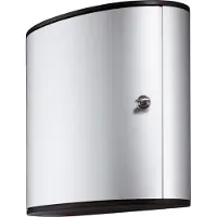 Durable Key Box 18, Alumiini, Hopea, 302 x 118 x 280 mm (195123)