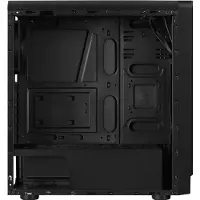 Aerocool Rift -miditornikotelo ikkunalla ja RGB-valaistuksella, musta